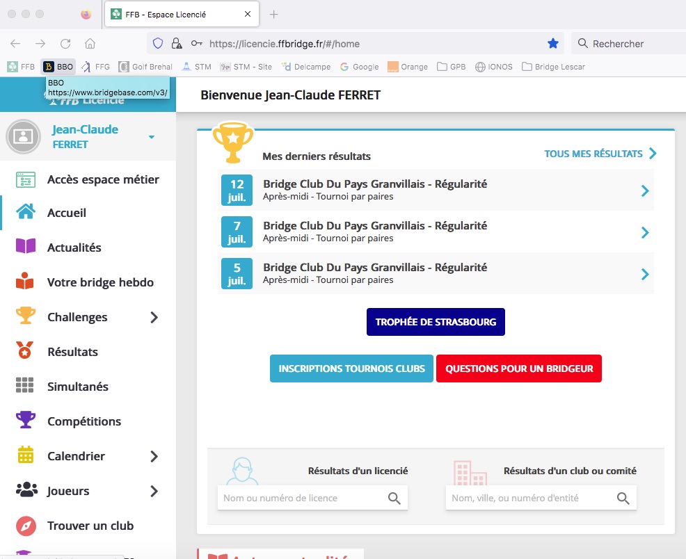 Inscription Tournoi 1